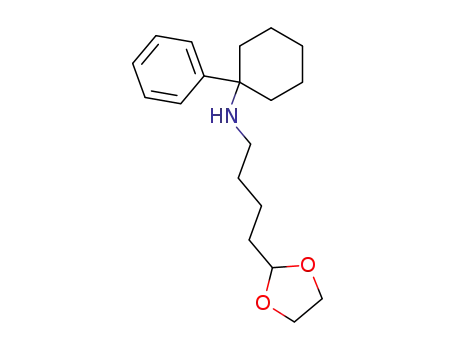 5-<N-(1-phenylcycloheksyl)amino>valeraldehyde ethylene acetal