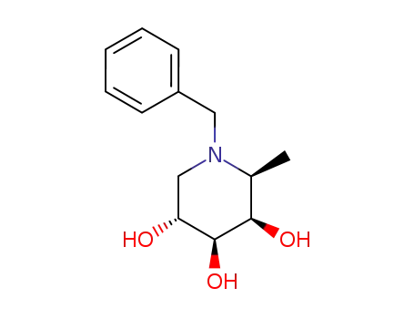 Molecular Structure of 116265-55-5 (N-Benzyl-1,5-didesoxy-1,5-imino-L-fucit)
