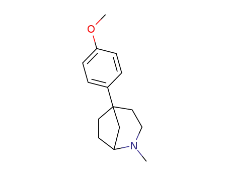 5-(4-methoxyphenyl)-2-methyl-2-azabicyclo<3.2.1>octane