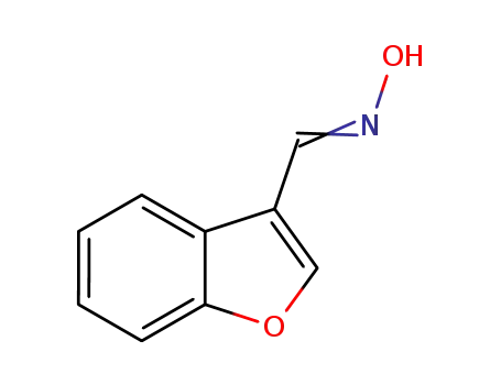 3-Benzofurancarboxaldehyde,  oxime,  [C(E)]-