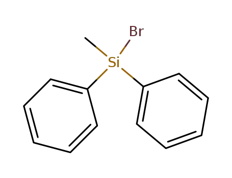 Molecular Structure of 17571-61-8 (Diphenylmethylbromosilane)