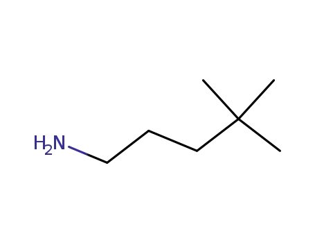 Molecular Structure of 18925-44-5 ((4,4-dimethylpentyl)amine(SALTDATA: FREE))