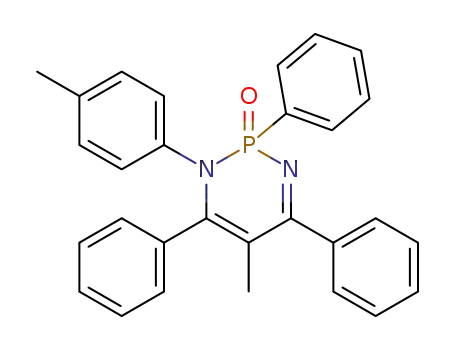 1,3,2-Diazaphosphorine,
1,2-dihydro-5-methyl-1-(4-methylphenyl)-2,4,6-triphenyl-, 2-oxide