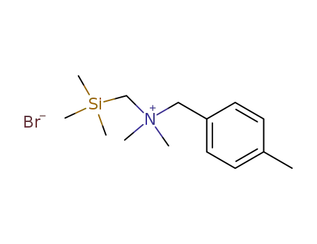 Benzenemethanaminium, N,N,4-trimethyl-N-[(trimethylsilyl)methyl]-,
bromide