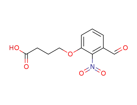 Butanoic acid, 4-(3-formyl-2-nitrophenoxy)-