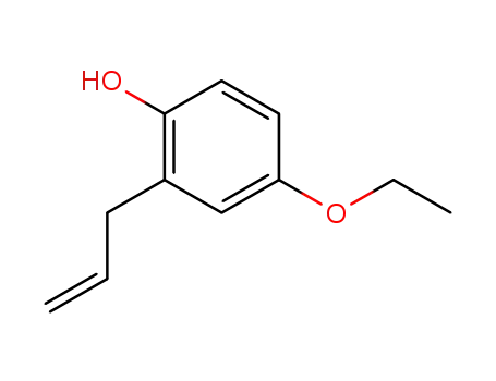 Molecular Structure of 142875-24-9 (2-ALLYL-4-ETHOXYPHENOL)