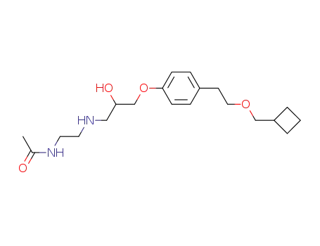 N-(2-{3-[4-(2-Cyclobutylmethoxy-ethyl)-phenoxy]-2-hydroxy-propylamino}-ethyl)-acetamide