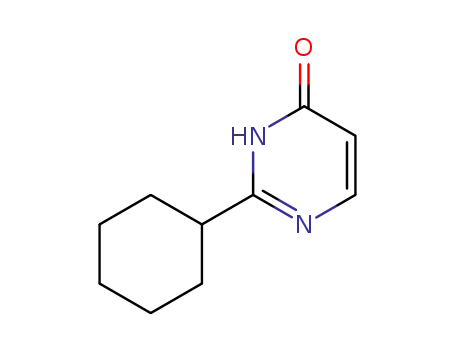 Molecular Structure of 106690-53-3 (4(1H)-Pyrimidinone, 2-cyclohexyl-)