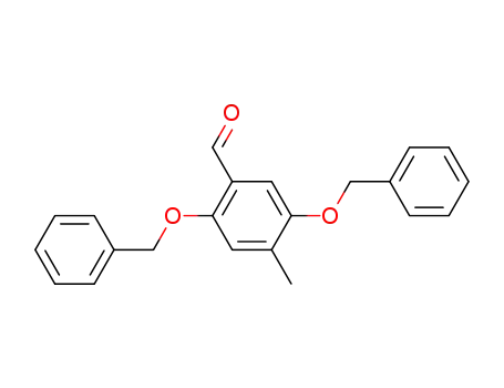 2,5-Bis(benzyloxy)-4-methylbenzaldehyde