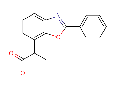 α-Methyl-2-phenyl-7-benzoxazoleacetic acid