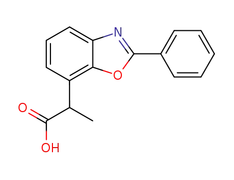 α-メチル-2-フェニル-7-ベンゾオキサゾール酢酸