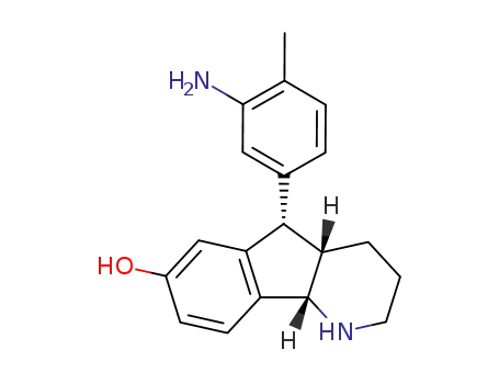 (4aS,5S,9bS)-5-(3-amino-4-methylphenyl)-2,3,4,4a,5,9b-hexahydro-1H-indeno[1,2-b]pyridin-7-ol