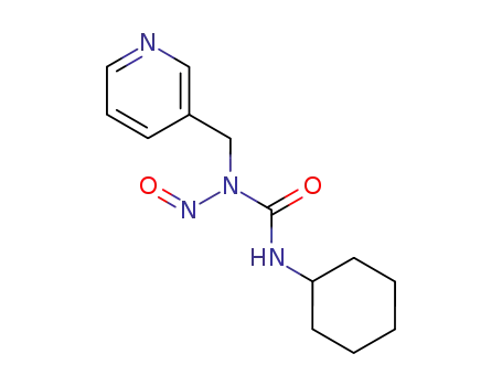 Molecular Structure of 63712-99-2 (3-cyclohexyl-1-nitroso-1-(pyridin-3-ylmethyl)urea)