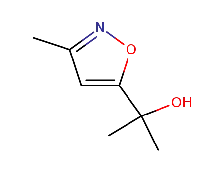 Molecular Structure of 138958-55-1 (2-(3-methyl-5-isoxazolyl)-2-propanol)