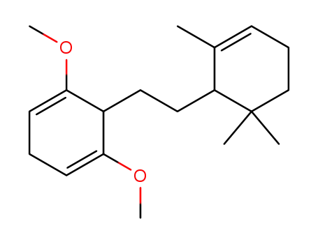 1,5-Dimethoxy-6-[2-(2,6,6-trimethyl-cyclohex-2-enyl)-ethyl]-cyclohexa-1,4-diene