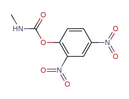 Molecular Structure of 15925-90-3 (Phenol, 2,4-dinitro-, methylcarbamate (ester))