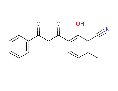 α-benzoyl-2-hydroxy-3-cyano-4,5-dimethylacetophenone