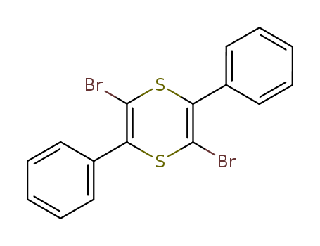 1,4-Dithiin,2,5-dibromo-3,6-diphenyl- cas  6317-71-1