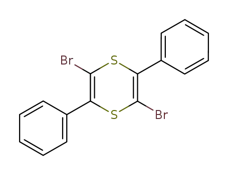 2,5-dibromo-3,6-diphenyl-1,4-dithiine