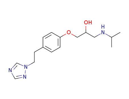 2-Propanol,  1-[(1-methylethyl)amino]-3-[4-[2-(1H-1,2,4-triazol-1-yl)ethyl]phenoxy]-