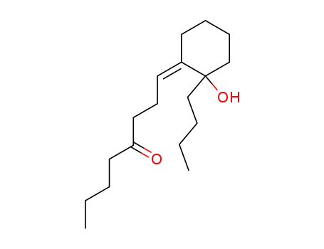 (Z)-2-(4-oxo-n-octylidene)1-n-butylcyclohexanol