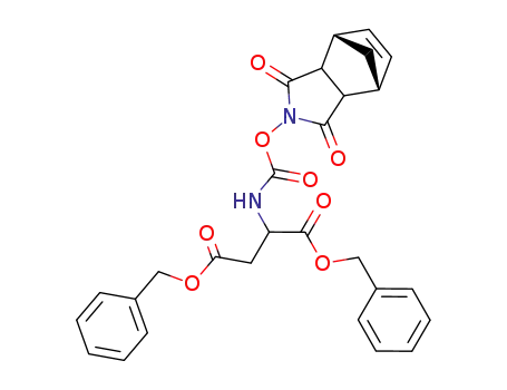 2-((1S,7R)-3,5-Dioxo-4-aza-tricyclo[5.2.1.0<sup>2,6</sup>]dec-8-en-4-yloxycarbonylamino)-succinic acid dibenzyl ester