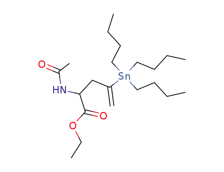 ethyl N-acetyl-D,L-4-(tri-n-butylstannyl)allylglycinate