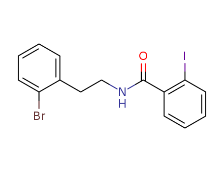 Benzamide, N-[2-(2-bromophenyl)ethyl]-2-iodo-