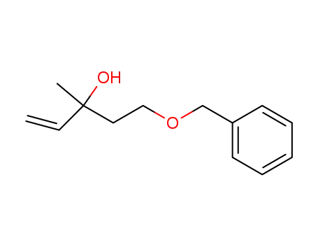 (+/-)-5-Benzyloxy-3-methyl-penten-<sup>(1)</sup>-ol-<sup>(3)</sup>