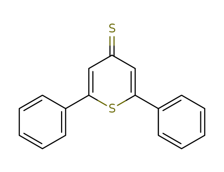 4H-Thiopyran-4-thione, 2,6-diphenyl-