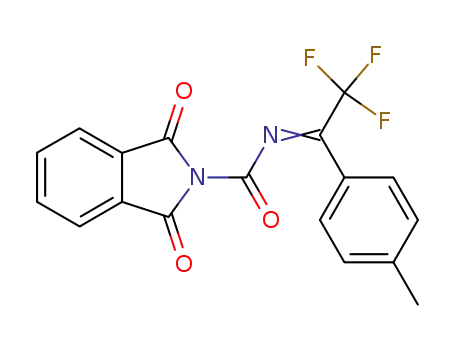 1,3-Dioxo-1,3-dihydro-isoindole-2-carboxylic acid [2,2,2-trifluoro-1-p-tolyl-eth-(Z)-ylidene]-amide