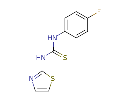 Thiourea, N-(4-fluorophenyl)-N'-2-thiazolyl-