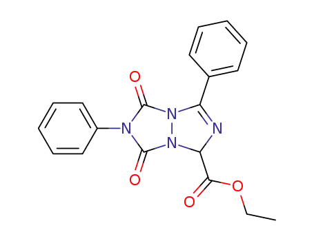 Molecular Structure of 125422-61-9 (2,5-diphenyl-7-carbethoxy-2,4,6,8-tetraaza <3.3.1>bicyclooct-5-ene-1,3-dione)