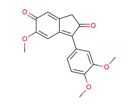 1-(3,4-dimethoxyphenyl)-6-methoxy-3H-indene-2,5-dione