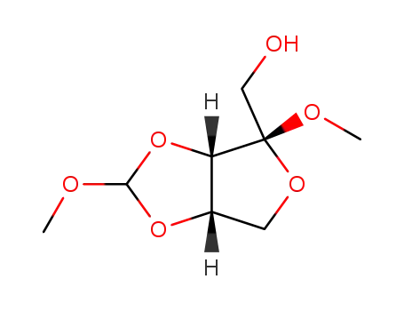 ((3aS,4S,6aS)-2,4-Dimethoxy-tetrahydro-furo[3,4-d][1,3]dioxol-4-yl)-methanol