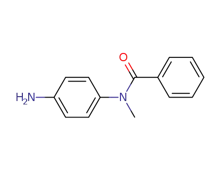 Molecular Structure of 63721-85-7 (Benzamide, N-(4-aminophenyl)-N-methyl-)