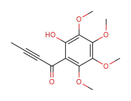 1-(2-Hydroxy-3,4,5,6-tetramethoxyphenyl)but-2-yn-1-one