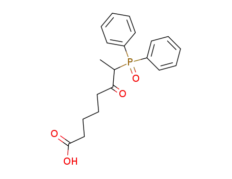 7-Diphenylphosphinoyl-6-oxo-octanoic acid