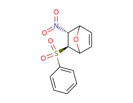 7-Oxabicyclo[2.2.1]hept-2-ene, 5-nitro-6-(phenylsulfonyl)-,
(5-exo,6-endo)-