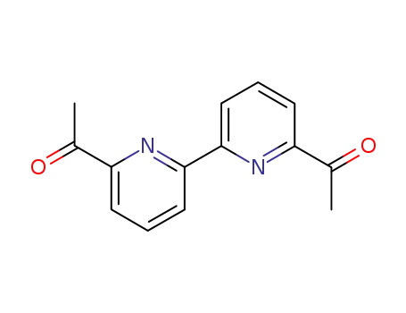 Molecular Structure of 49669-27-4 (6,6'-DIACETYL-2,2'-BIPYRIDINE)