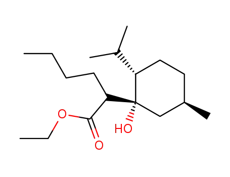 2-((1S,2S,5R)-1-Hydroxy-2-isopropyl-5-methyl-cyclohexyl)-hexanoic acid ethyl ester