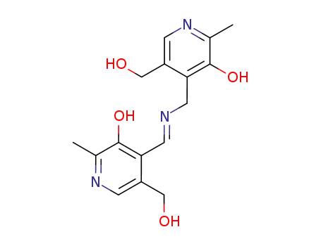 Molecular Structure of 122908-64-9 (Schiff base pyridoxal-pyridoxamine)