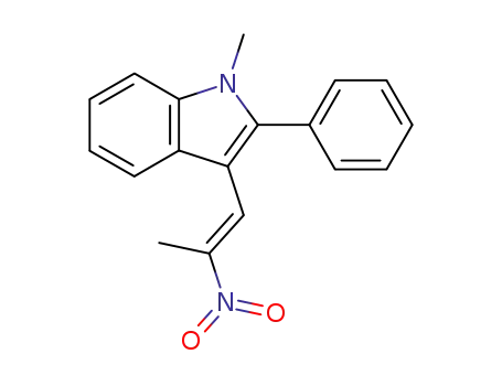1-methyl-3-(2-methyl-2-nitrovinyl)-2-phenylindole