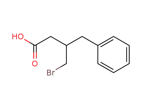 β-(bromomethyl)-γ-phenylbutyric acid