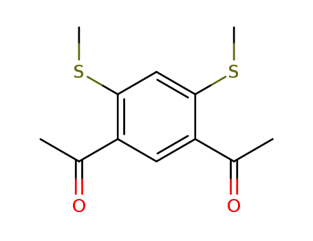 4,6-bismethylthio-1,3-diacetylbenzene