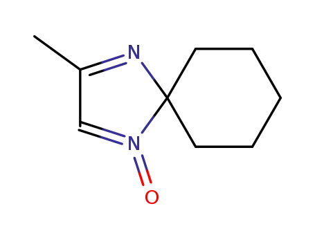 Molecular Structure of 205692-62-2 (4-METHYL-2H-IMIDAZOLE-1-OXIDE-2-SPIROCYCLOHEXANE, 99.5+%)