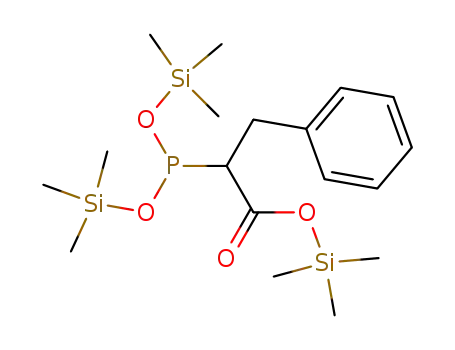 O,O-bis(trimethylsilyl) [1-trimethylsiloxycarbonyl-2-phenylethyl]phosphonite