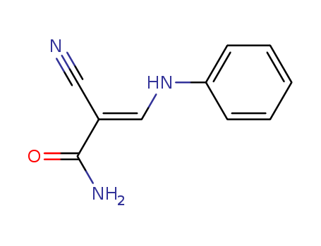 2-Propenamide,2-cyano-3-(phenylamino)-
