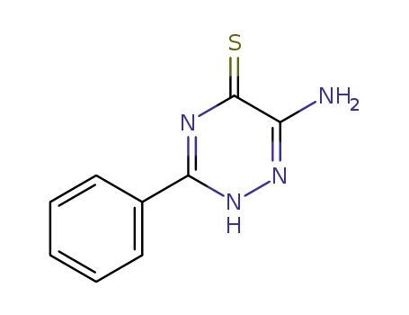 Molecular Structure of 89730-60-9 (6-Amino-3-phenyl-1,2,4-triazine-5(2H)-thione)