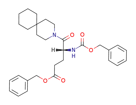 (R)-5-(3-Aza-spiro[5.5]undec-3-yl)-4-benzyloxycarbonylamino-5-oxo-pentanoic acid benzyl ester